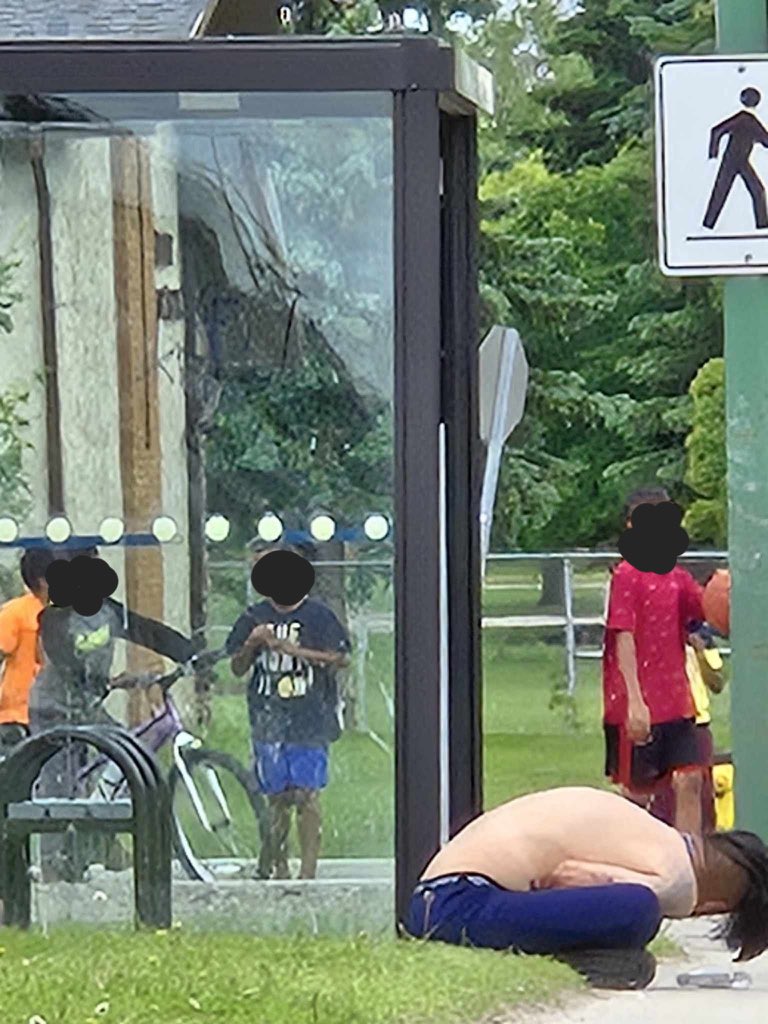 ProtectWard2n3's tweet photo. “Monkey see, Monkey do” eh Chief Arcand?

This is destroying our community and harming our families. Shut it down! 

#NeverResidential 

@StoonTribalCncl @charlieclarkyxe @davekirtonward3 @hilaryYXE @GeneMakowsky @PremierScottMoe https://t.co/5TMbMk2tf6
