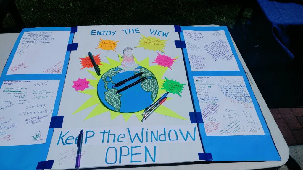 Thank you to everyone who came out to support libraries today. Today the law under HB 710 goes into effect. We will never stop advocating and supporting our libraries ❤️thank you for doing the same.