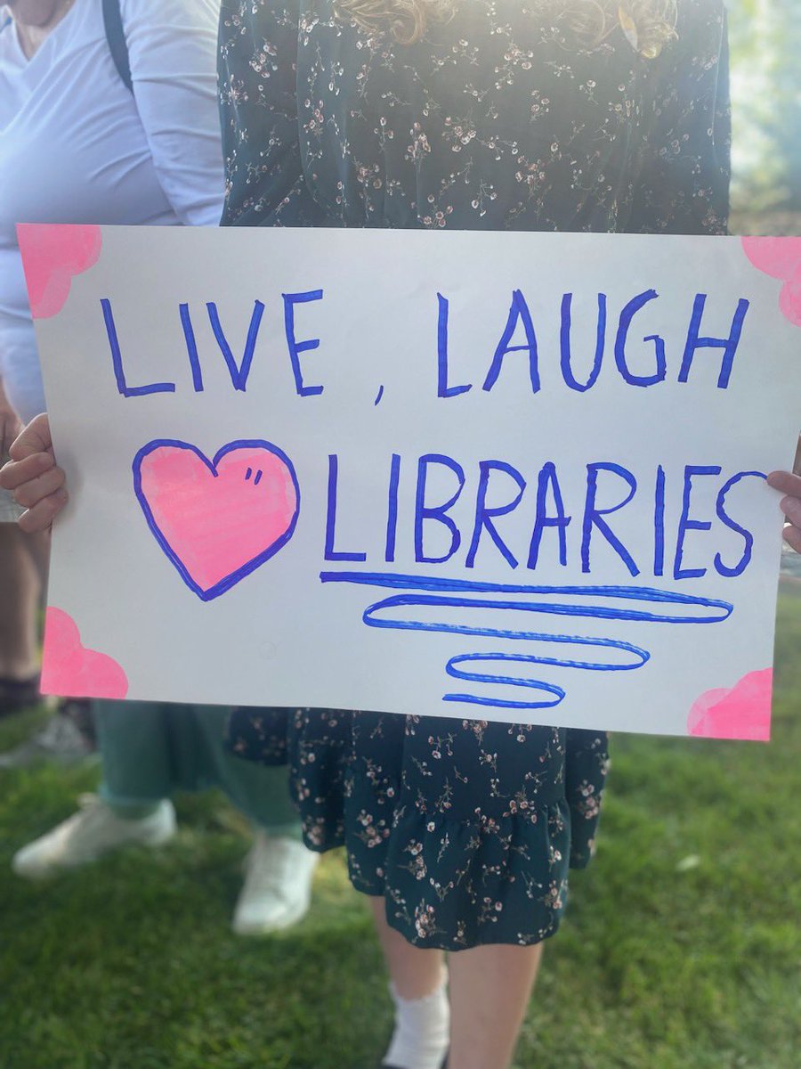 Idaho_Libraries's tweet photo. Thank you to everyone who came out to support libraries today. Today the law under HB 710 goes into effect. We will never stop advocating and supporting our libraries ❤️thank you for doing the same. https://t.co/1X6CaGS6Vr
