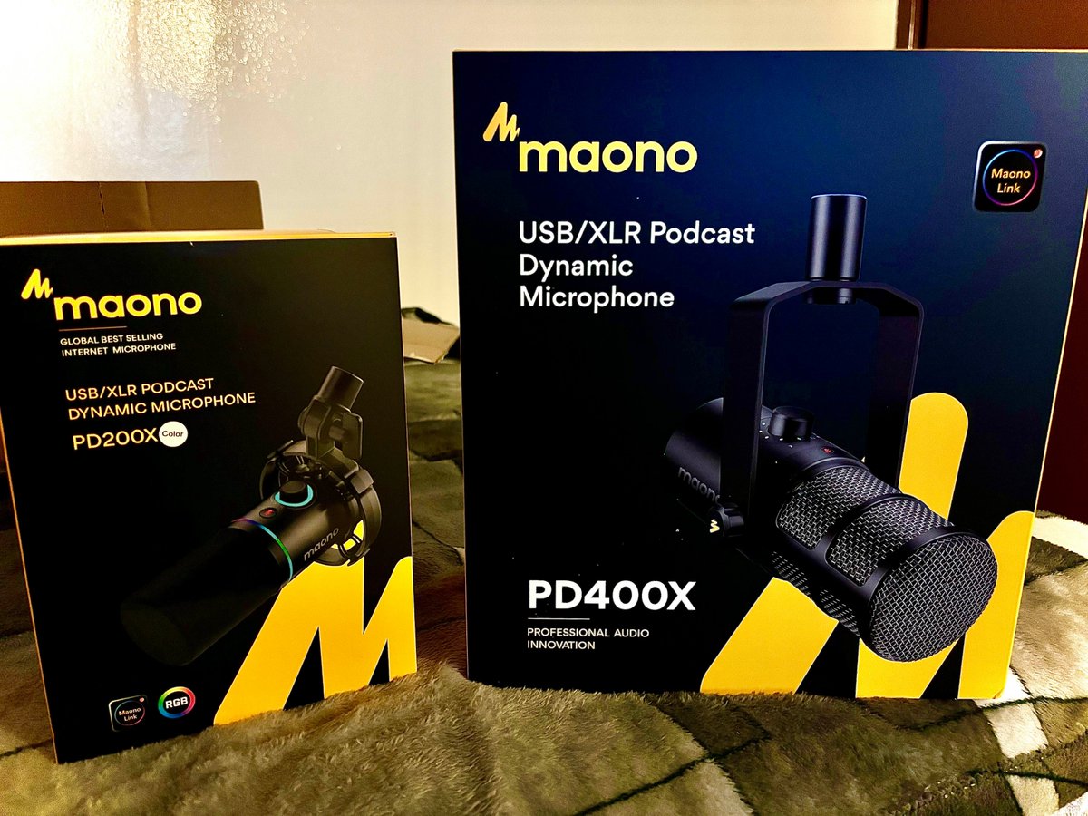 RealFreshLive's tweet image. Decided to go with the big daddy! The #PD400X Can't wait to unbox it and listen to the audio difference! FreshLive comeback? 👀@Maono_Global
@JpMaono
#Twitch #MAONO #Streamer #Streaming #Dynamic #Mixer #Microphone