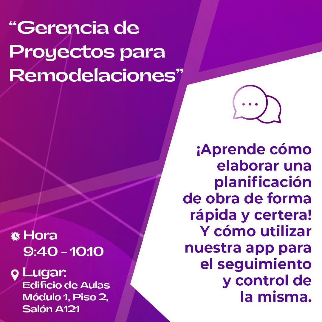 INGTEK_VE's tweet photo. En la semana del arquitecto, Carlos González, director de Ingtek_ve dirá presente en el Caracas Interiorismo Summit 2024 con la UCAB🔥 con la ponencia de Gerencia de proyectos para remodelaciones. 
Este 3/07 , en el edificio de aulas, módulo 1, salón A121🙌🏻
#caracas #ucab #ingtek https://t.co/lkMovwjhVj