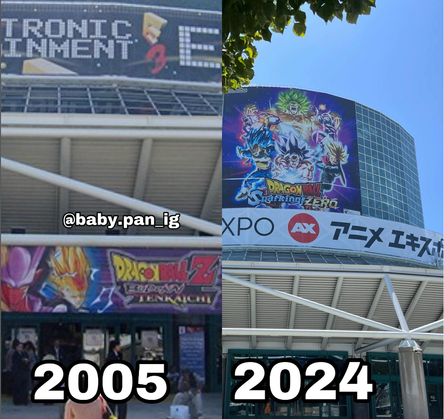 NeoTaku5's tweet photo. History repeats itself at Anime expo https://t.co/Fzf674TEO3