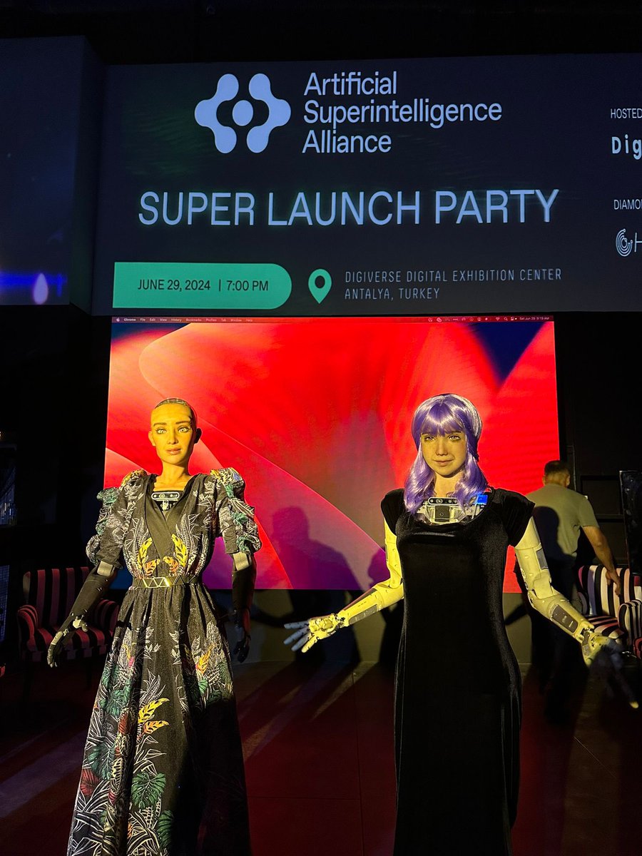 What an epic crowd at the <a href="/ASI_Alliance/">Artificial Superintelligence Alliance</a> launch party! Reconnected with old friends and met some amazing new ones. 
Pumped to focus and build for the <a href="/SingularityNET/">SingularityNET</a> ecosystem!