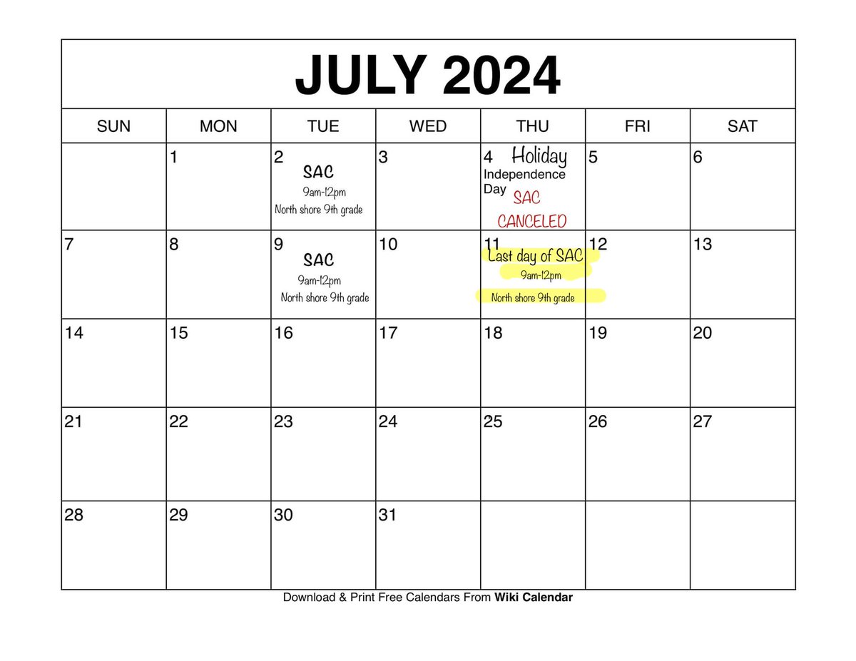 Our finals days of SAC! Hope to see you tomorrow Mustangs!