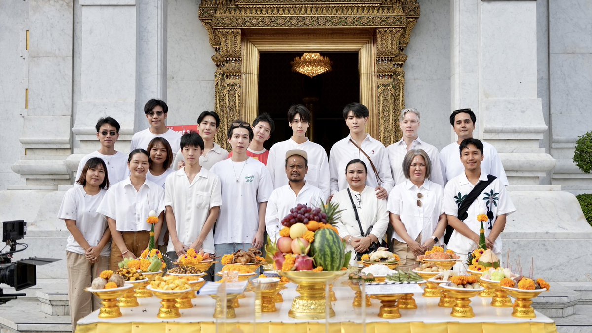 บวงสรวงกันแต่เช้าเอามงคล #TheHeartKillers เตรียมตัวทะลวงใจค่ะ #GMMTV