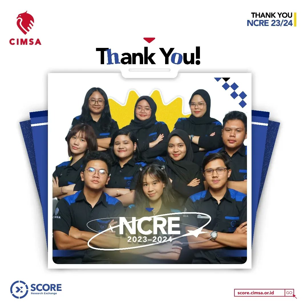 scorecimsa_'s tweet photo. [THANK YOU, NCRE 2023–2024]

This past one year was both a blessing and a journey of growth. 

Thank you Pancreas for your passion, perseverance, and unwavering commitment to excellence. We wish you all the best in your future endeavors! 🤞🏻💙 https://t.co/KnOifycuFG