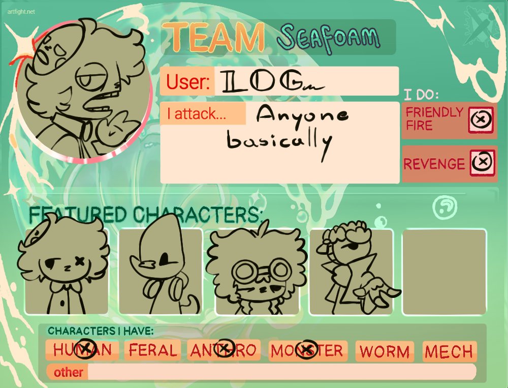 L0grot's tweet photo. Artfight esse ano https://t.co/b6hSpKaSnB