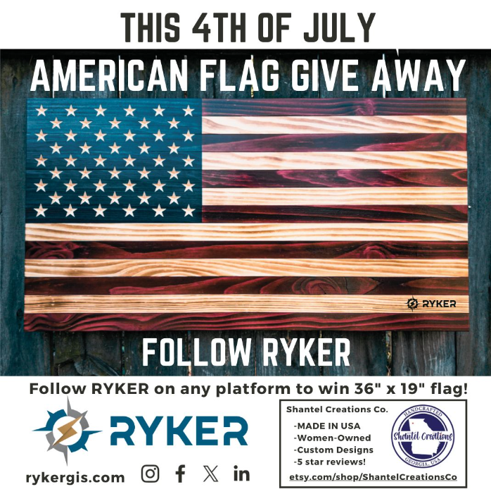 RYKERGIS's tweet photo. RYKER 4th of July Giveaway!

HAPPY BIRTHDAY AMERICA! 🎂 
From our friends at Shantel Creations Co. out of Dallas, Georgia. Made in USA, Women-Owned Business, Excellent Craftsmanship.

Follow RYKER on any platform for your chance to win!
https://t.co/O4sTddRWG5

#ryker #giveaway https://t.co/ngzAW0byFt