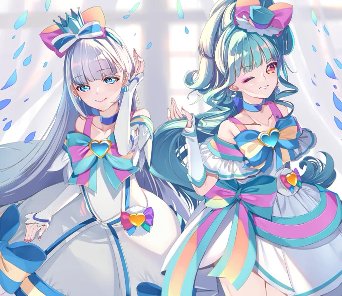 新しいモニターでかいたユキまゆ 
