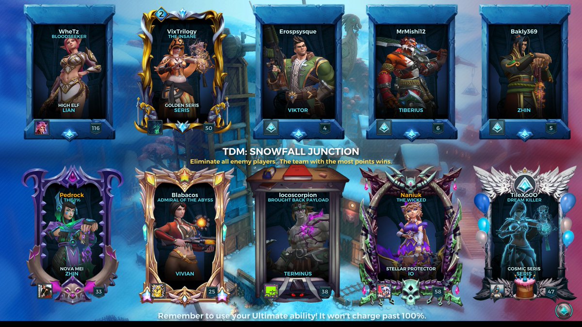 BipolarVix's tweet image. So I go back to @PaladinsGame and lo and behold they put me with new players against seasoned teams .. like I remember how to play this shit with all the 500 new fucking heroes they added after 3 years #TrashGame