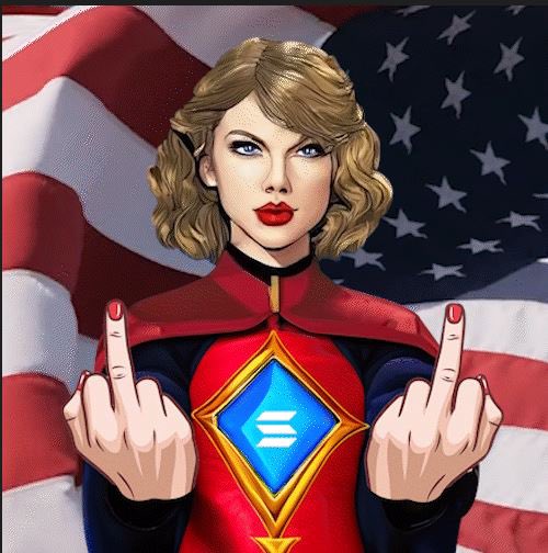 <a href="/patty_fi/">PattyIce</a> Have you checked out the meme of the summer $CT Captain Taylor is coming for CT @ctsolana