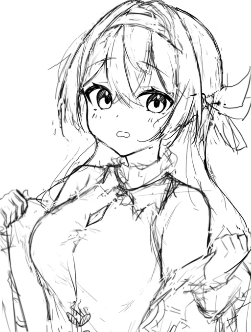 ボツ絵ラフ供養