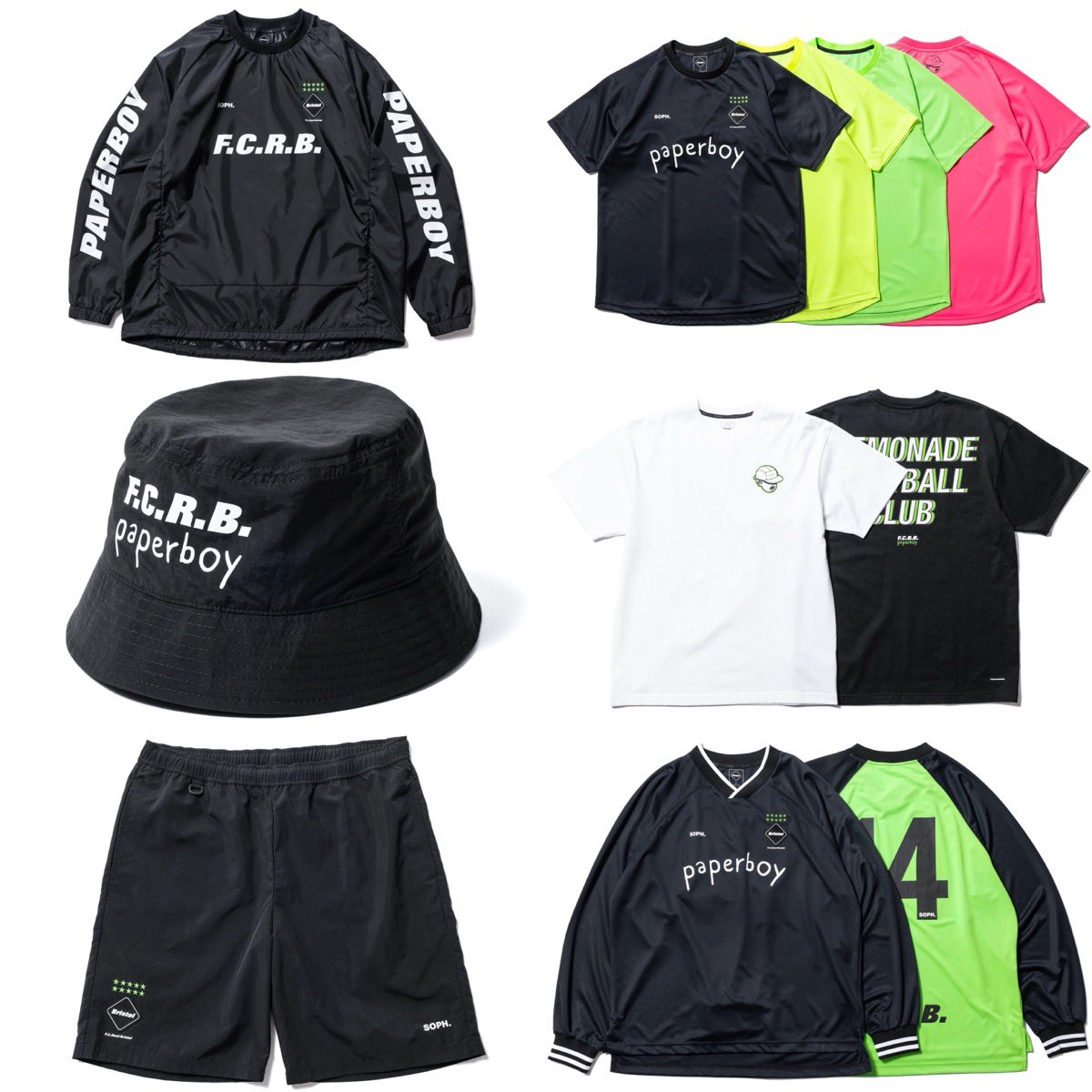 海外先行リリースされた F.C.Real Bristol x paperboy “FOOTBALL PACK