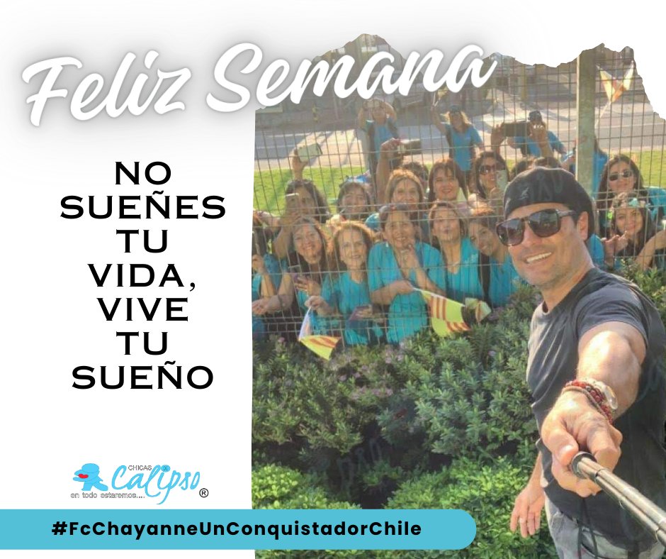 Gran inicio de semana y de mes! Que todo lo bueno se multiplique 🍀✨
Cariños <a href="/CarolaBezamat/">Carola Bezamat</a> de @chicasdecalipso
#FcChayanneUnConquistadorChile