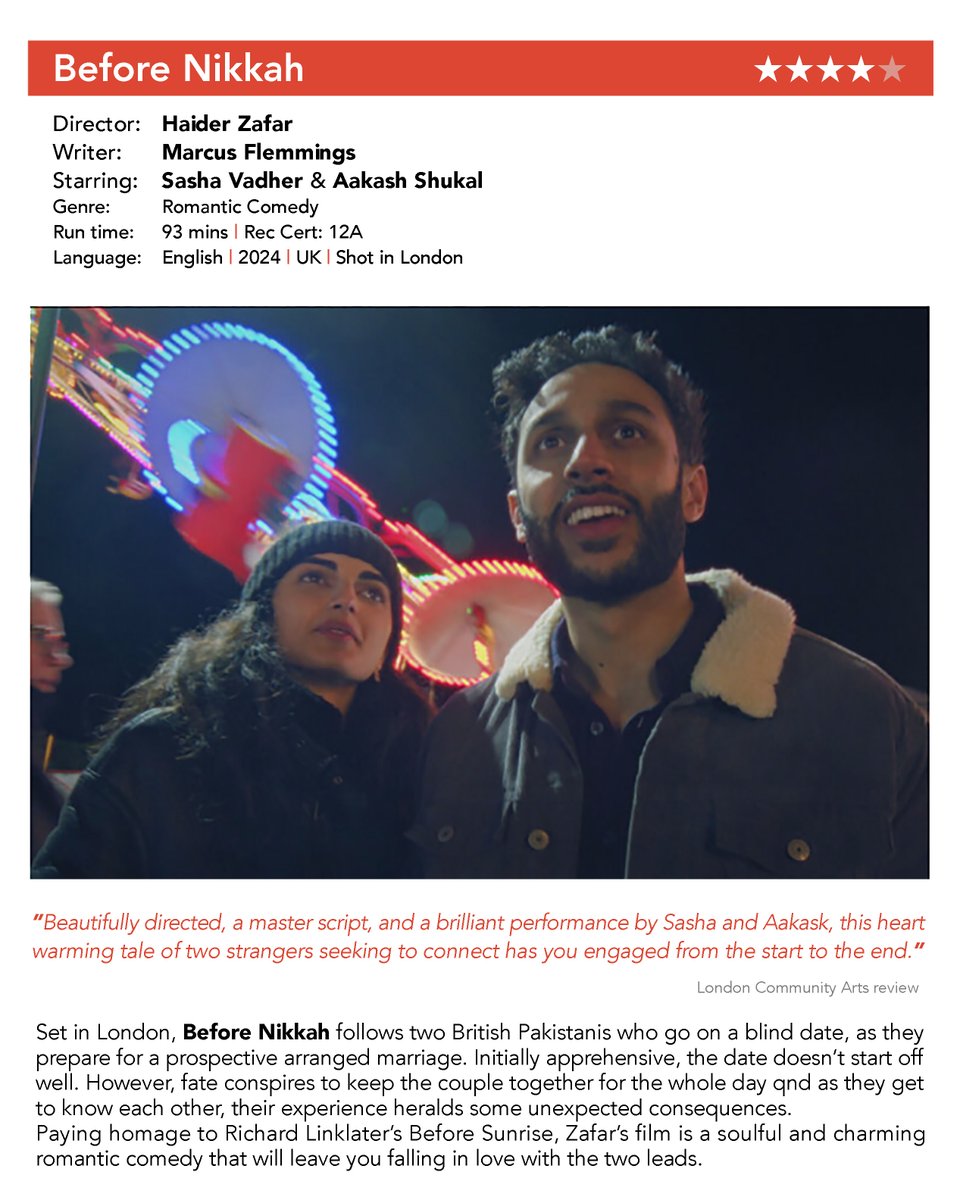 Crouch End Festival (@crouchendfest) on Twitter photo IndianFilmFestival. Awesome film. Romance comedy with a sterling performance by Sasha & Aakash. Well written and directed, and very engaging. (Independent, low budget.) <a href="/LoveIFFestUK/">Indian Film Festival UK</a> <a href="/PeterBradshaw1/">Peter Bradshaw</a> <a href="/arthouseN8/">ArtHouse N8 đź’™</a> <a href="/CrouchEndPH/">Crouch End Picturehouse</a> IndianFilmFestival. Awesome film. Romance comedy with a sterling performance by Sasha & Aakash. Well written and directed, and very engaging. (Independent, low budget.) <a href="/LoveIFFestUK/">Indian Film Festival UK</a> <a href="/PeterBradshaw1/">Peter Bradshaw</a> <a href="/arthouseN8/">ArtHouse N8 đź’™</a> <a href="/CrouchEndPH/">Crouch End Picturehouse</a>