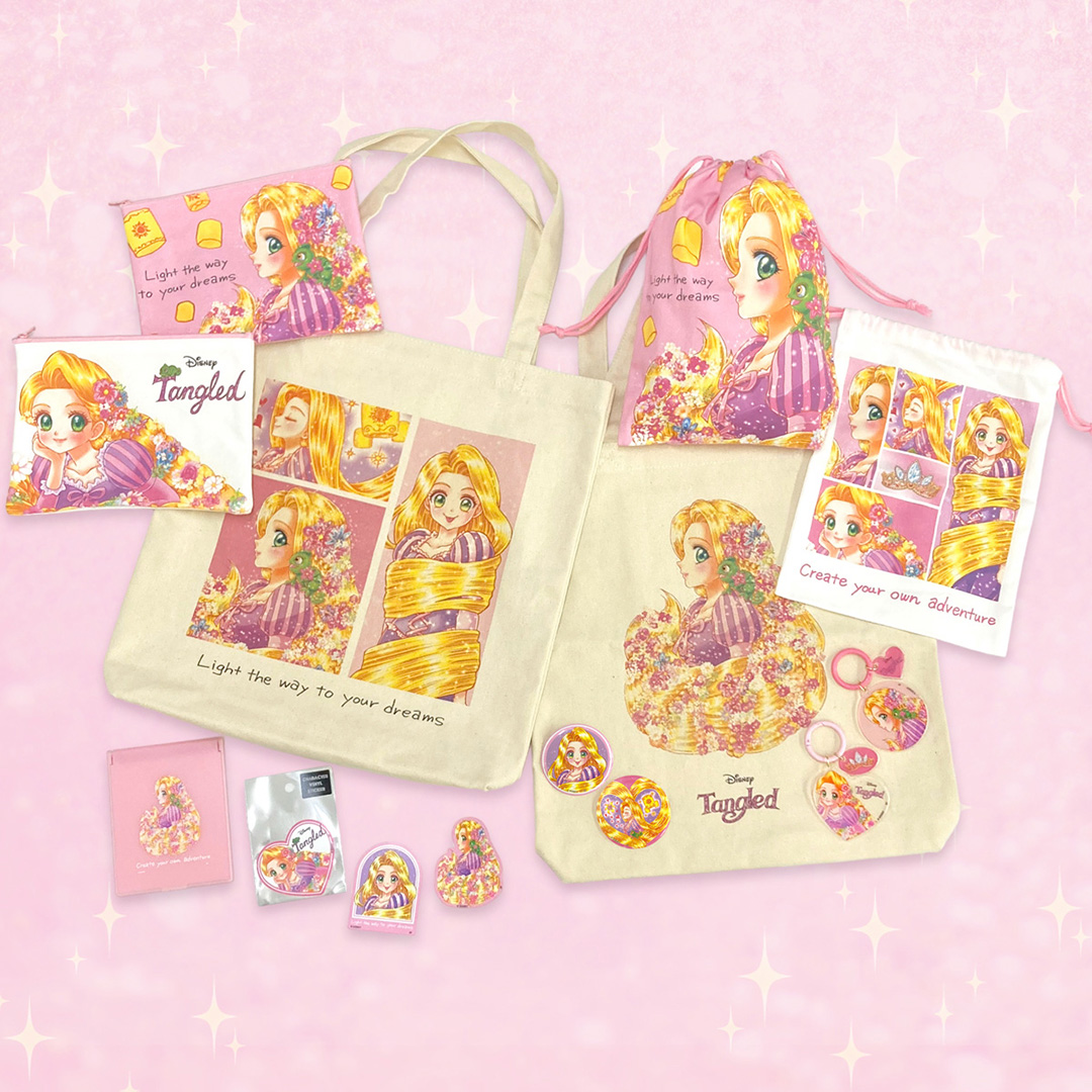 ラプンツェル のグッズを随時ご紹介中❣ ラプンツェル愛が溢れる中川