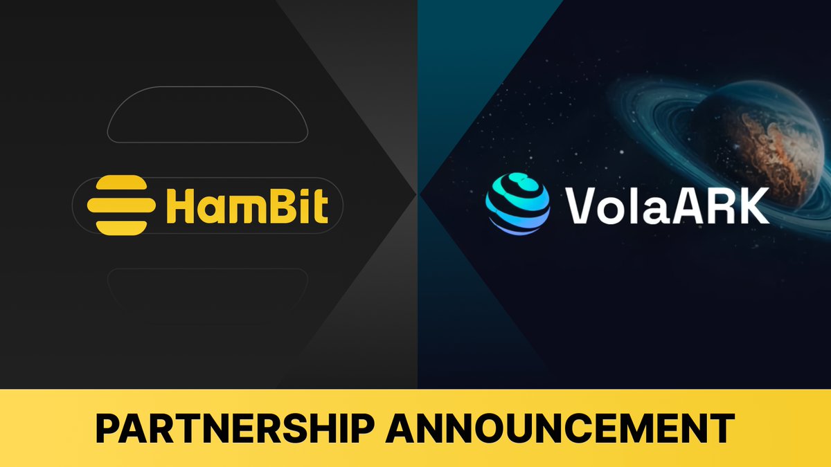 HamBit_Official's tweet photo. 🥳We are excited to announce our new partnership 
@VolaArkDefi! 

🎯VolaArk: Multi-chain LSD protocol.Initially launched on @BitlayerLabs and incubated by
@arkfleet.

🎯Learn HamBit at https://t.co/Cv852lcyQf

Let's follow @HamBit_Official & @VolaArkDefi to explore more new possibilities together!
#HamBit #VolaArk #Partnership
