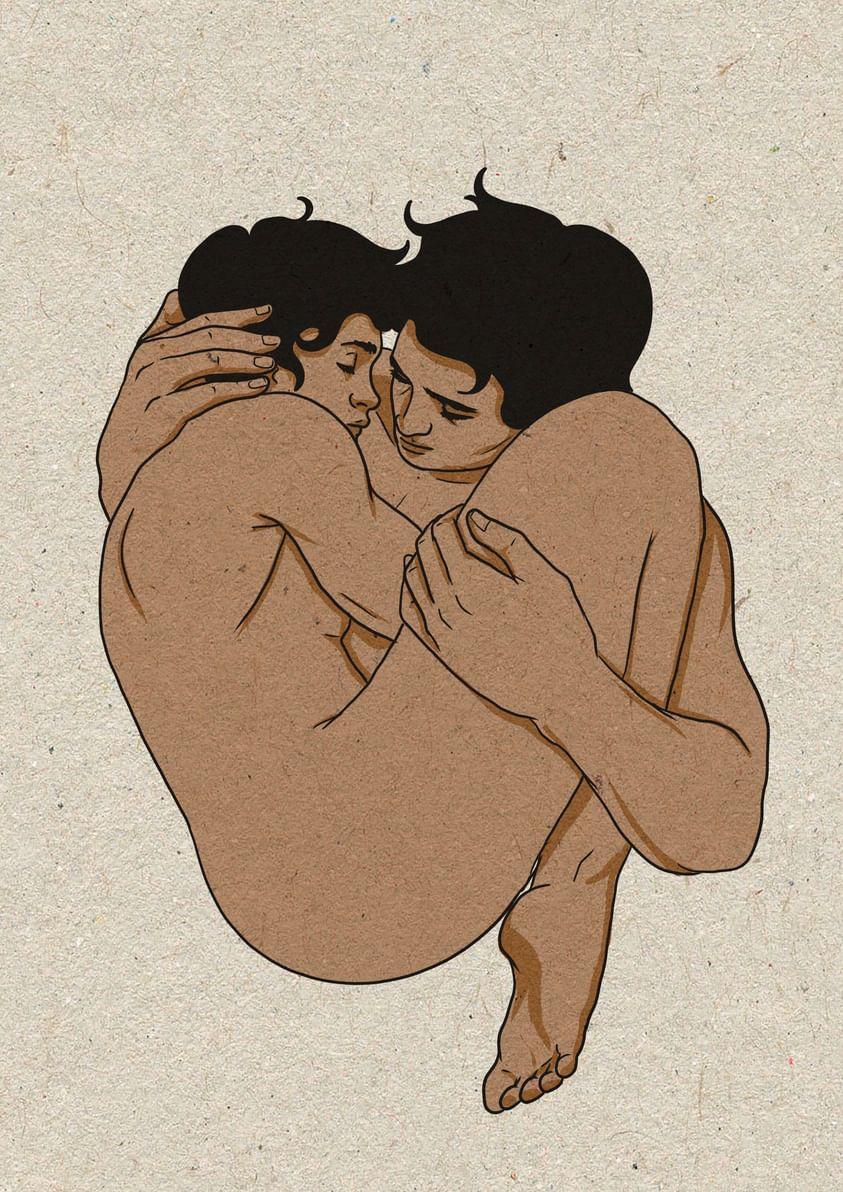 r_eroticart's tweet photo. Kapag ako ay iyong hagkan, mundo ay nalilimutan.

Based on my friend @DigoAcuzar's 
#akapseries. 

#gayartwork #gayartist #Philippines https://t.co/gLDrOPMVgl
