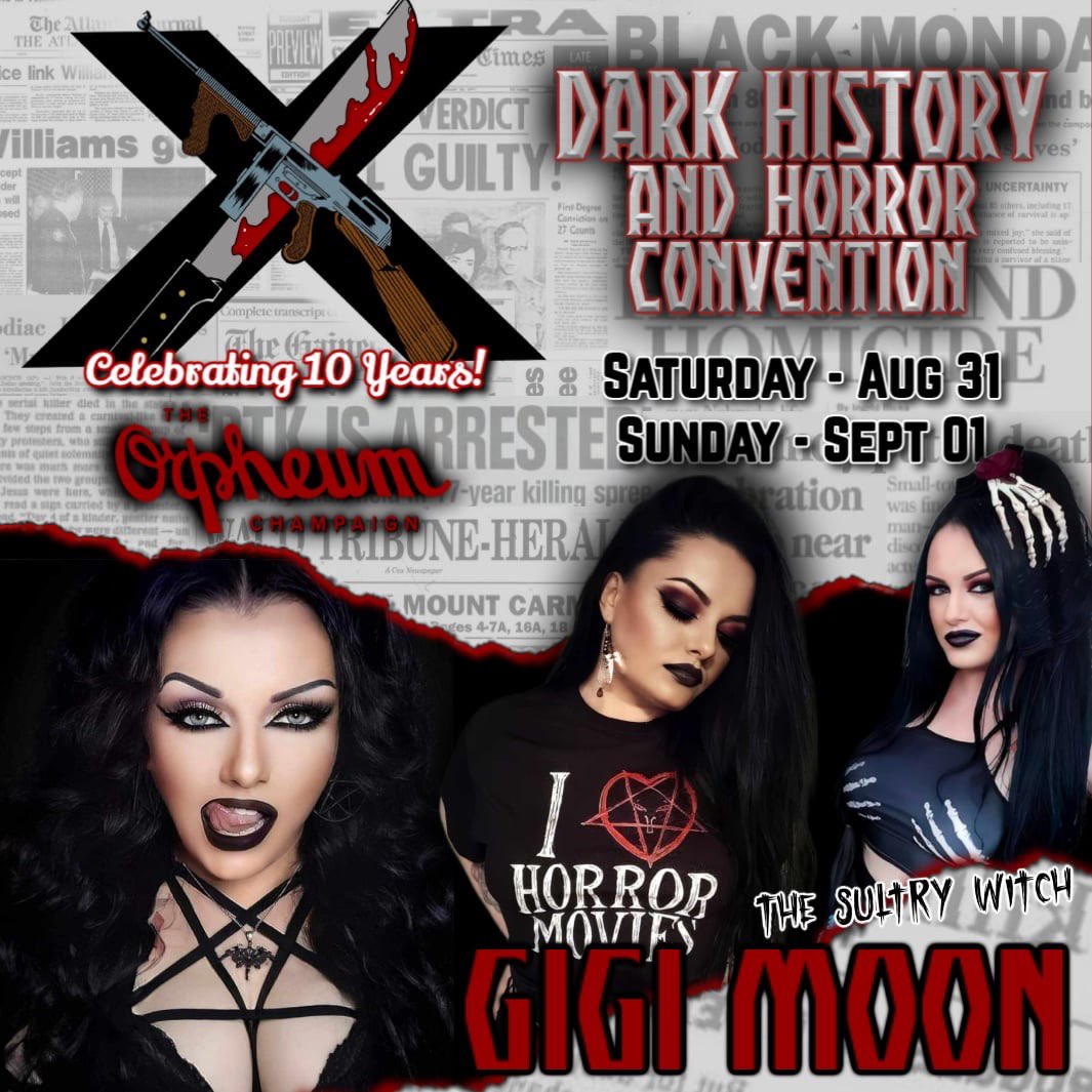 Second big special guest announcement. Where are our <a href="/Chicagoland/">Chicagoland</a> peeps at? #chicagoland #horrorhostess <a href="/217Showers/">Champaign Showers</a> <a href="/UofIllinois/">University of Illinois</a> <a href="/parklandcollege/">Parkland College</a> <a href="/parklandtv/">Parkland College TV</a> <a href="/SmilePolitely/">Smile Politely</a> <a href="/wdws1400/">NewsTalk 1400 & 93.9-FM WDWS</a> <a href="/wandtvnews/">WAND TV News</a> <a href="/WCIA3/">WCIA</a>