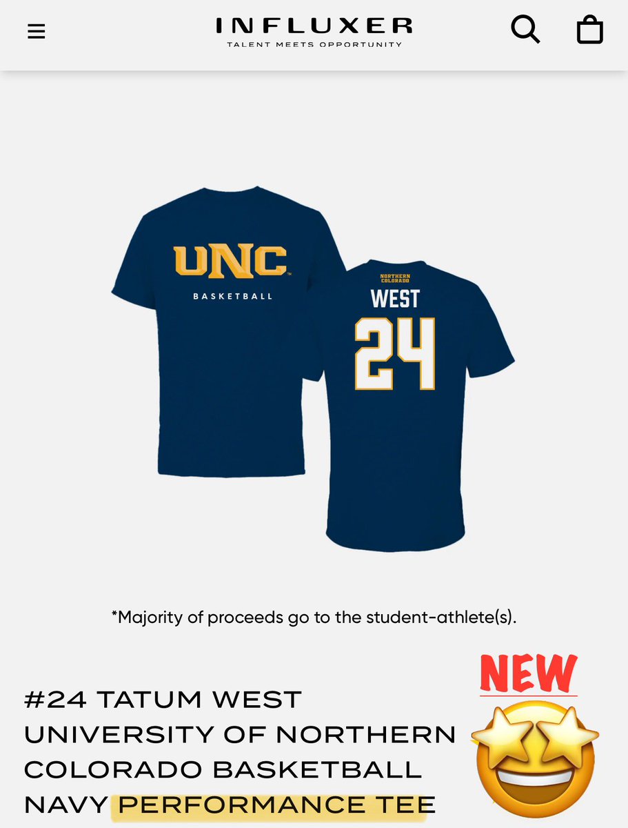 TatumWest2023's tweet image. Just in…a few new items in my store including this cool jersey. Go get your @UNC_BearsWBB gear. Season starts in 4 months!  #tatumwest2023 #GetUpGreeley #sznloading

bit.ly/4cuZTWs