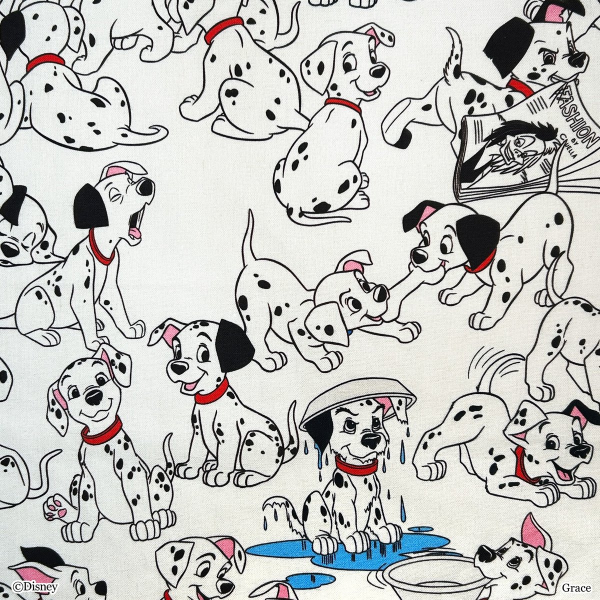 Disney>Scarf】 -101 Dalmatians- 『101匹わんちゃん』のダルメシアン