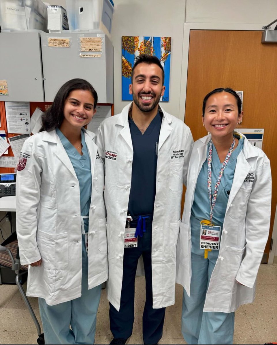 UChicagoOHNS (@uchicagoohns) on Twitter photo Happy July 1st to all the new interns! Arushi, Adam, and <a href="/tina_lam12/">Tina Lam, MD</a> were off to a great start today <a href="/UChicagoMed/">UChicago Medicine</a> #ENT #IamOto #Residency #Interns #Family Happy July 1st to all the new interns! Arushi, Adam, and <a href="/tina_lam12/">Tina Lam, MD</a> were off to a great start today <a href="/UChicagoMed/">UChicago Medicine</a> #ENT #IamOto #Residency #Interns #Family