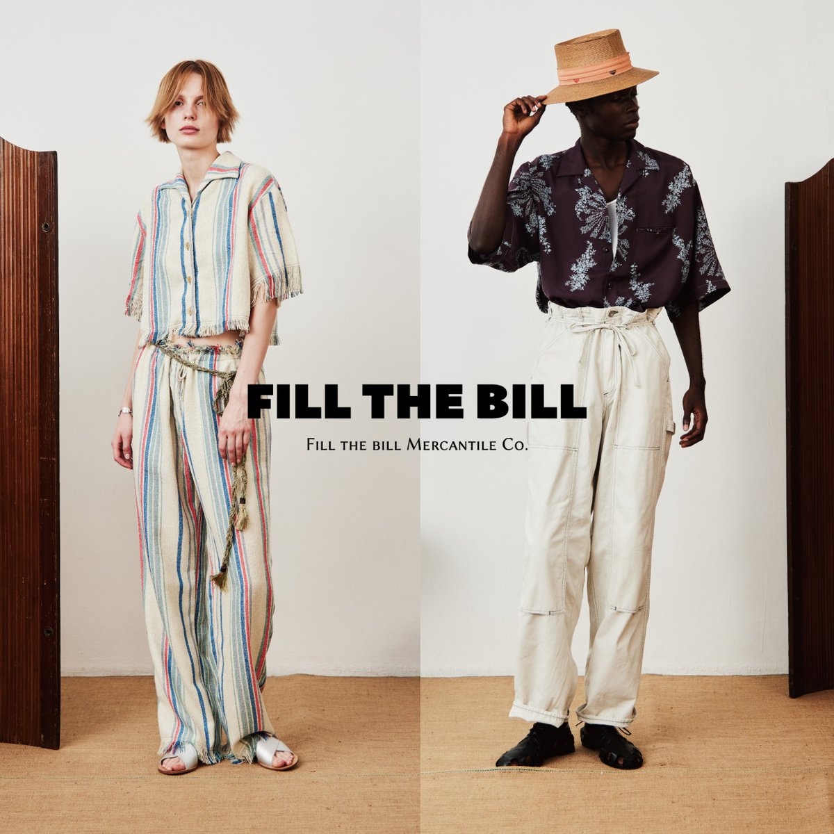 shibuya_parco's tweet photo. 【本日より💫】FILL THE BILL POP UP STORE
日本の持つ技術を活かし、生地や縫製、シルエットそれぞれにおいて追求した洋服を生み出す #FILLTHEBILL が登場。開催に伴い製作したアイテムや先行販売の商品まで展開✨
🗓️7.3-7.15
📌渋谷パルコ/3F POP UP SPACE
▼詳細はこちら
https://t.co/GcNR0m14Lb https://t.co/nxdU0AUH1j