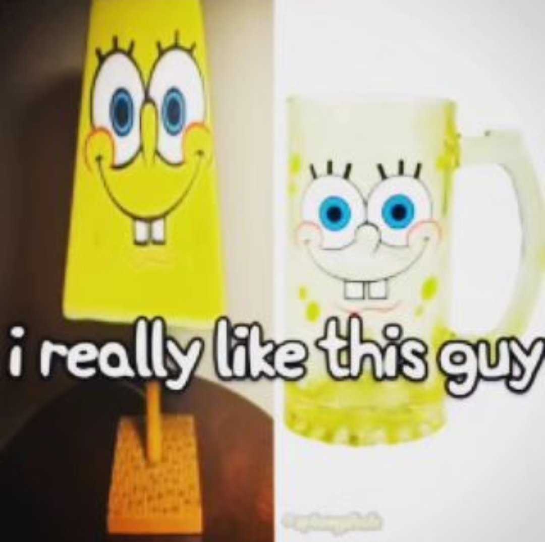 fakewav's tweet photo. @NotKaen_ @DiscussingFilm OHMG SPONGEBOV MY BOY https://t.co/BbNzObDLM9
