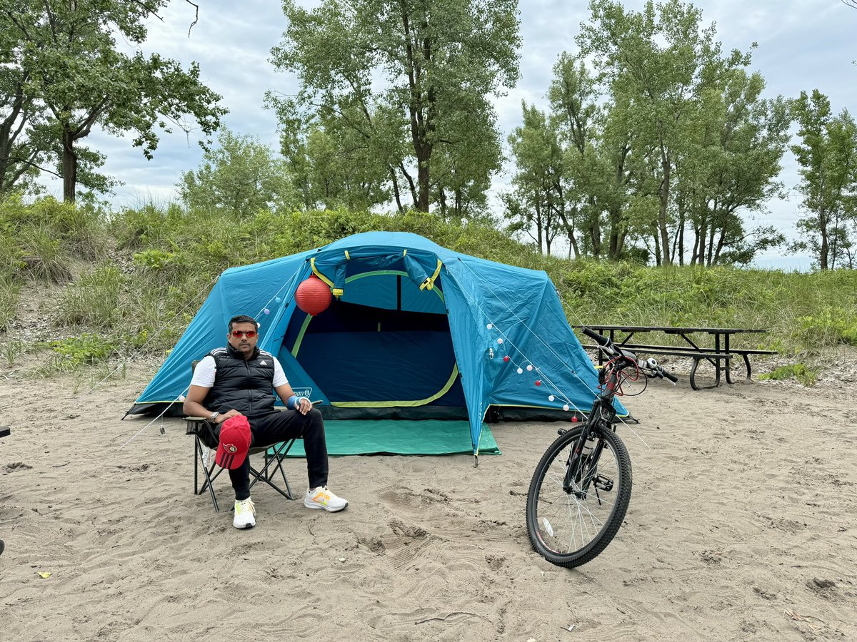 sushilbpatil's tweet image. “Unplugged &amp;amp; Recharged” , “Where the Wifi is weak but connections are strong”
#Campinglife #campingadventures #Tentlife #Beach #Ontarioparks 🏕️🌊🌌
