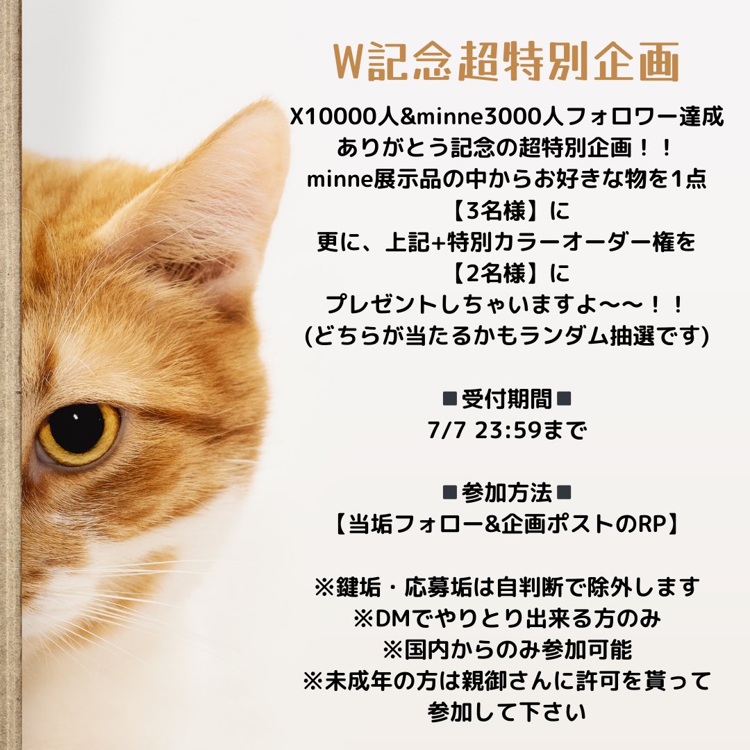 _suzunekoya_'s tweet photo. 【W記念超特別企画】

例のアレ…始動ですよ…！！
鈴猫屋最大級のビッグイベントになります😎✨️
まずは各画像をご覧下さい！しっかり読んで内容把握して下さった方のみ【フォロー&amp;RP】でご参加願います(*•̀ᴗ•́*)و ̑̑

🌌開催期間🌌
7/7 23:59まで

皆様に最大級の感謝を～～！！🙏🏻✨ https://t.co/LCJCuvZGV0