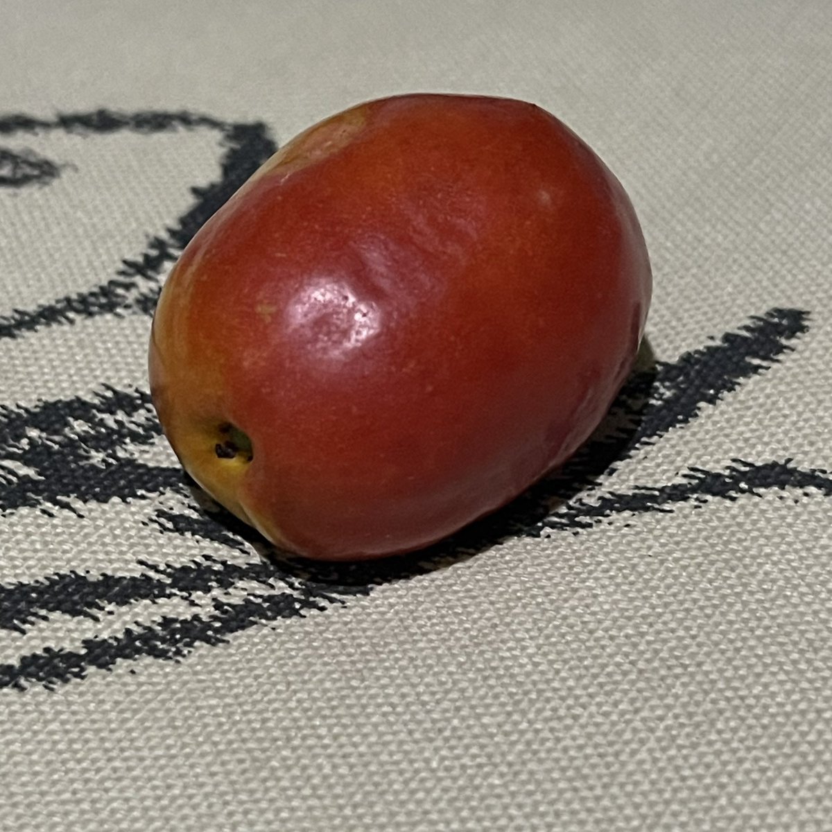 m3ccamilli0n's tweet image. What is this❓ It’s not a tomato It’s a sweet fruit First time having it so I don’t know the name