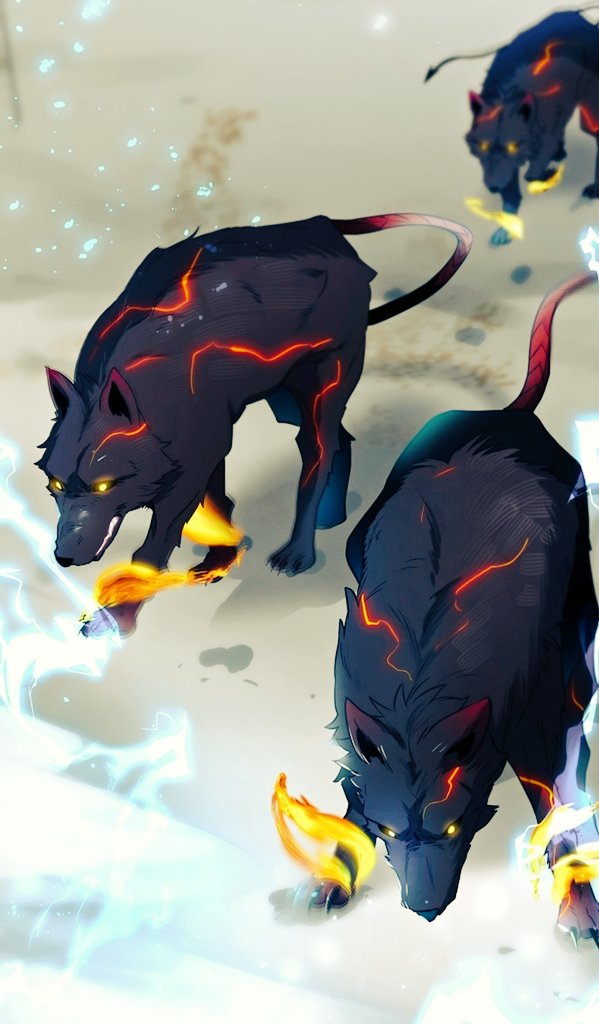 TheDreadfulLord's tweet image. Some help at the very last minute! The hellhounds are approaching!
#EndingMaker