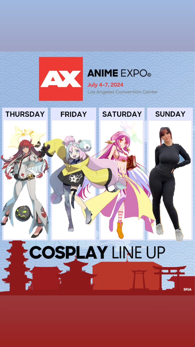 anime expo lineup 🥰♥️ https://t.co/fRXS1IHrnl