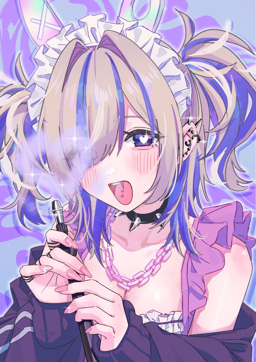 HookahHaze_PR's tweet photo. #Hookah_Haze 発売まで "あと9日"

発売カウントダウンで応援イラストを毎日公開！
本日の1枚はこちら！

Illus.はまふぐ(@hamafugu)

さらに本イラストを使用した特製キャラファイングラフを1名様にプレゼント
🎁応募方法
①@HookahHaze_PRをフォロー
②この投稿をリポスト
※応募は7月18日23:59まで

🔽#フーカーヘイズ 7月11日㈭発売
https://t.co/CMIW9EYCDI