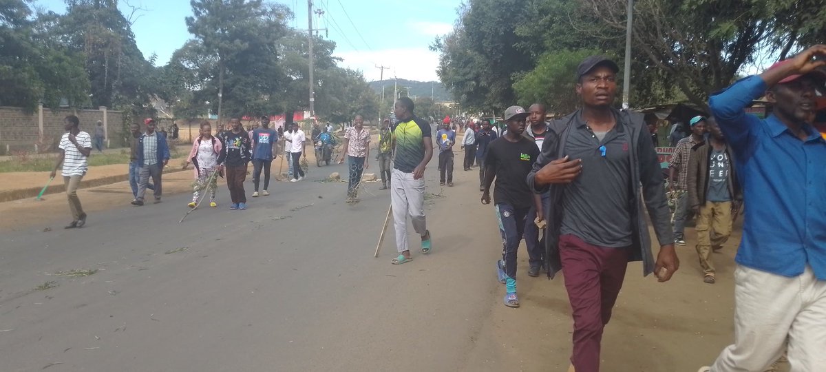 Things are boiling nicely in Wote town, Makueni County. #OccupyCBDTuesday 
#RutoMustGo