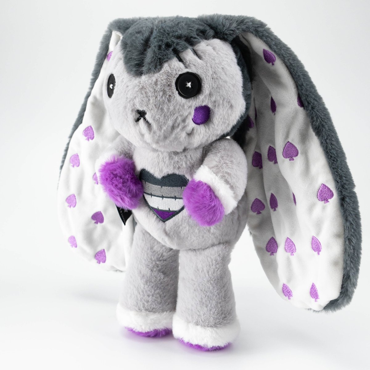 americanmcgee's tweet image. 💜ACE Rabbit💜 will restock tonight. If you want this one, head over and SIGN UP now so you get the Discount Code when it goes back into the shop!

💜
#love #ace #plushiedreadful