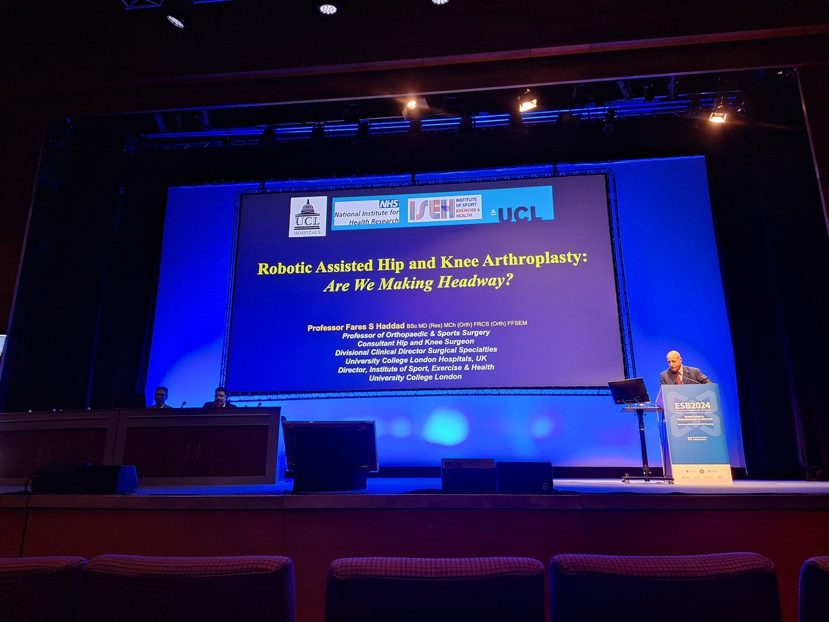 Hans Kainz (@hans_kainz) on Twitter photo The keynote talk by Fares S. Haddad was an excellent start to the day at the <a href="/ESB_Congress/">ESBiomech_Congress</a>, <a href="/ESBiomech/">European Society of Biomechanics</a>. He emphasized the importance of collaboration between clinicians and engineers to drive progress. The keynote talk by Fares S. Haddad was an excellent start to the day at the <a href="/ESB_Congress/">ESBiomech_Congress</a>, <a href="/ESBiomech/">European Society of Biomechanics</a>. He emphasized the importance of collaboration between clinicians and engineers to drive progress.
