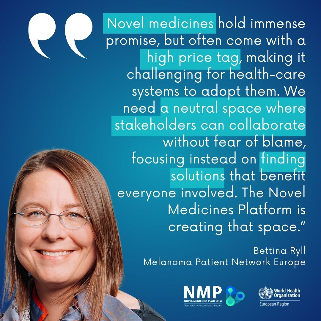 The demand for specialized drugs is rising, but high costs remain a challenge for countries.

The Novel Medicines Platform will help countries improve access and sustainability of our health-care systems: bit.ly/4csfp5o

#WHONMP