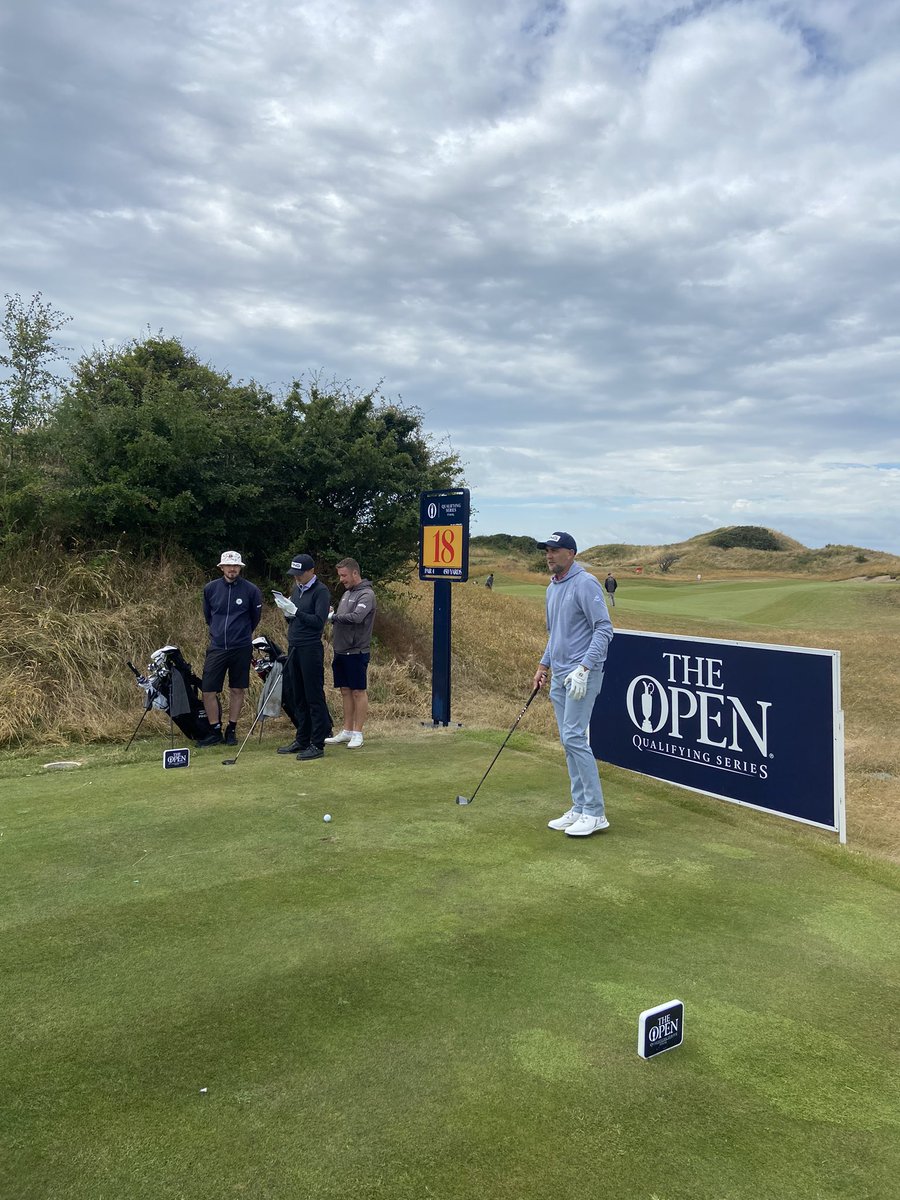 mwgolf's tweet photo. Really looking forward to caddying today for @WoburnGC member @stevelewton at Burnham &amp; Berrow which will be a decent challenge if the predicted wind gets up https://t.co/yJkxEHdBlw