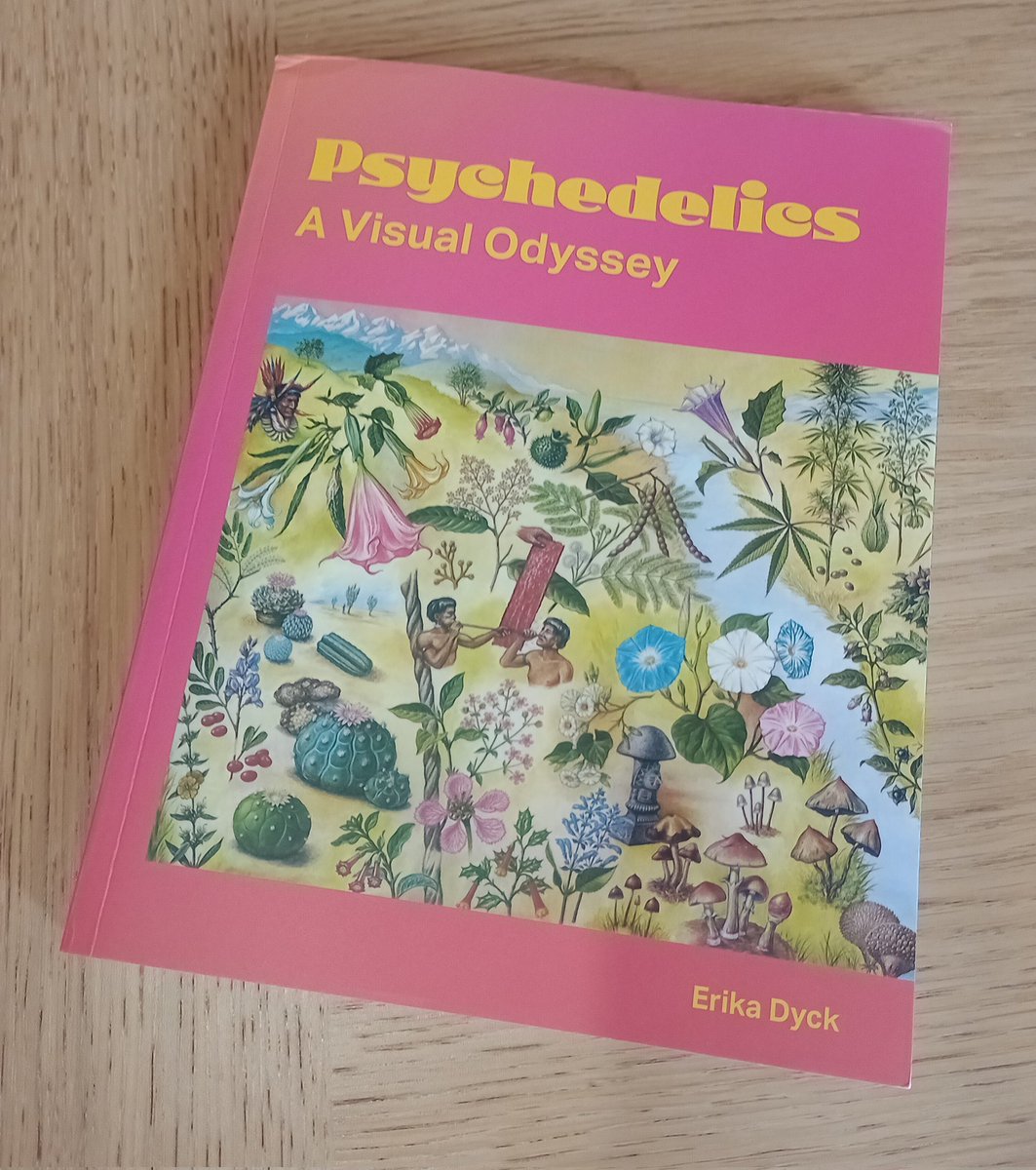 Thoroughly enjoying 'Psychedelics: A Visual Odyssey' by <a href="/erikadyckhist/">Erika Dyck</a> 

❤️📖

Review coming soon ✍️