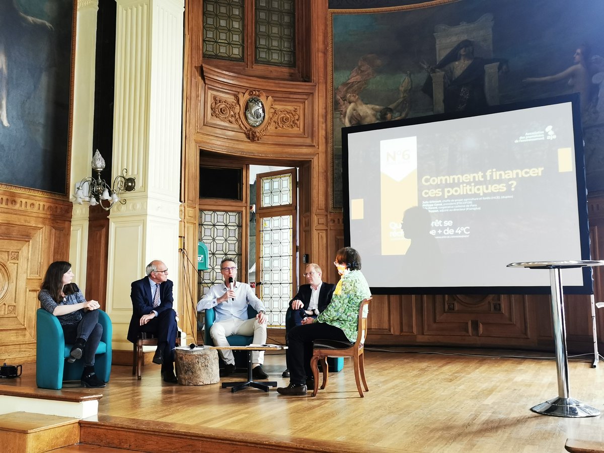 Retour sur l’intervention de notre directeur général, Eric Parent, au colloque « Quand la forêt se réchauffe de +4°C ». Un grand merci à l’<a href="/AJE/">aje</a> (Association des Journalistes de l’Environnement) et à Valéry Laramée de Tannenberg pour cette invitation ! Le replay est en ligne !