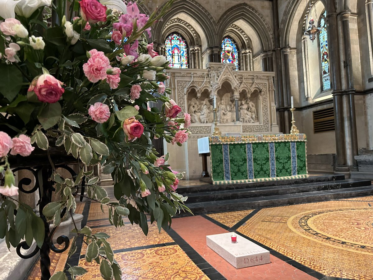 A moment of quiet before our Prep school leavers’ service…