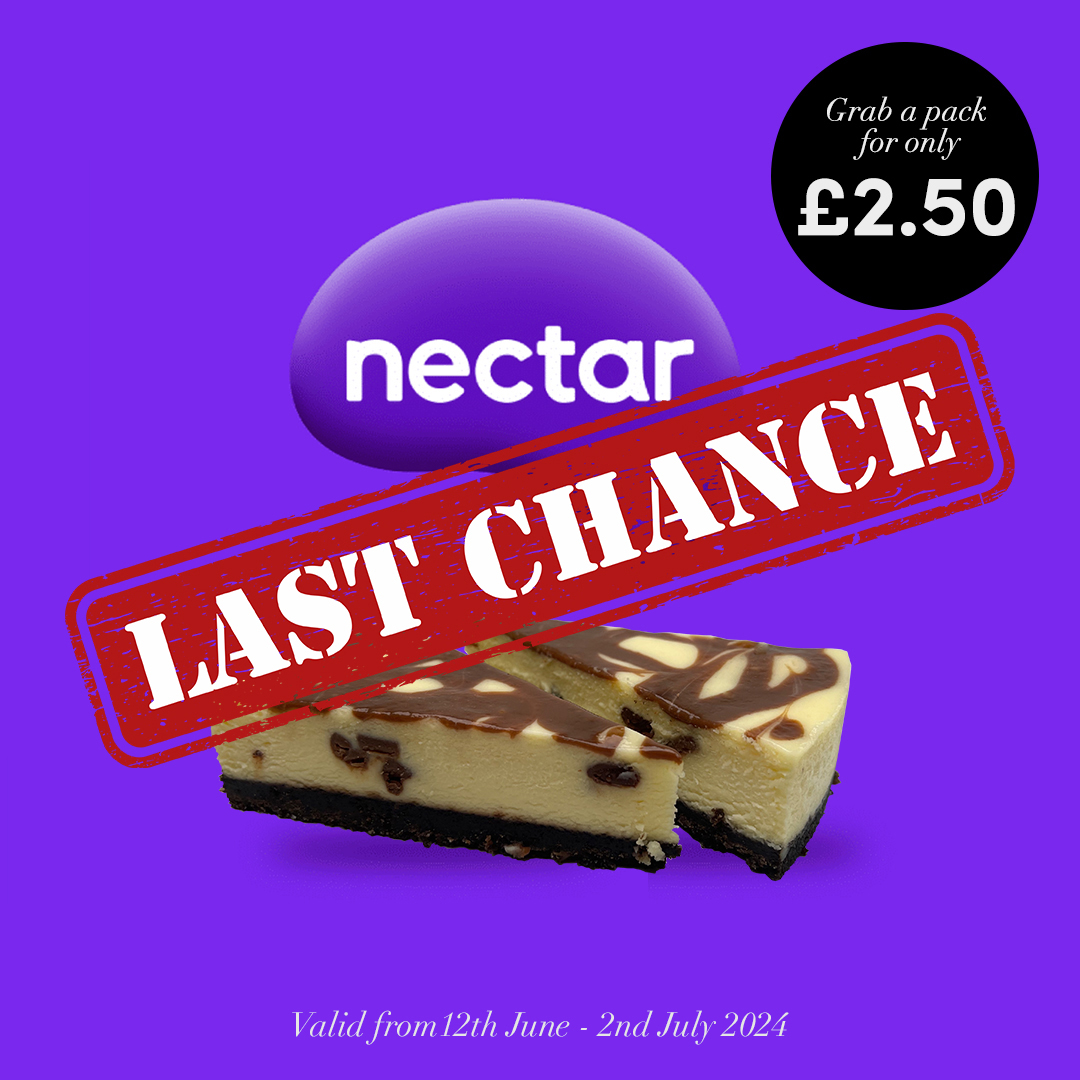 rhokettdesserts's tweet photo. It’s your last chance! ⏳
Today is the last day for Nectar cardholders to make the most of this irresistible offer on our two-pack of chocolate and vanilla cheesecake slices!
Head to your local Sainsbury’s to pick up yours… 🛒
#rhokettcheesecakes #nectarcard #sainsburys https://t.co/RpO5GYdzim