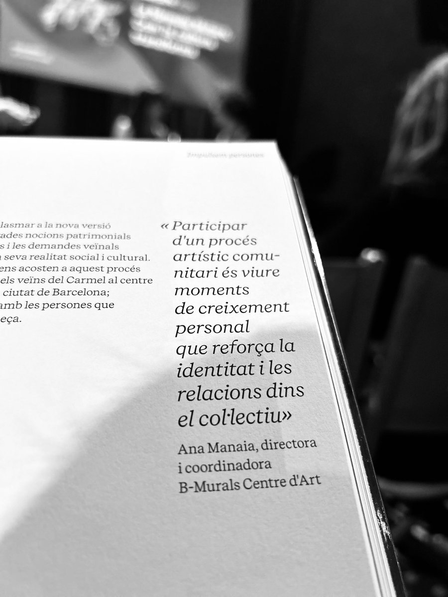 envinem's tweet image. A punt un any més per la #Mutare2024 plenària
 “La fórmula Mutare. Com la cultura transforma” @martaesteve_za @FundacioCarulla open.spotify.com/track/0kUYnVS6…
“La fórmula Mutare: com la cultura transforma”, #comunitatMutare @fontdelroure