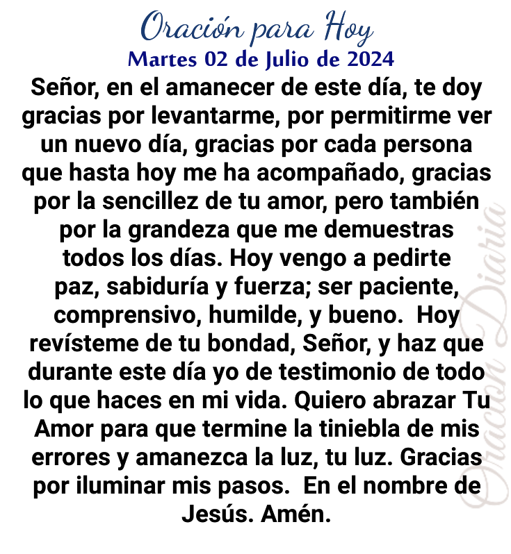 Oración Diaria®™ (@oracion_diaria) on Twitter photo 