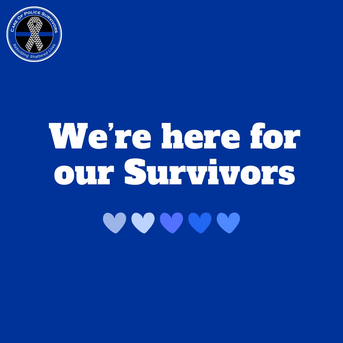 COPS is always here for the families of police officers and staff who have died on duty.

If you, or someone you know, could benefit from COPS support, please email admin@ukcops.org