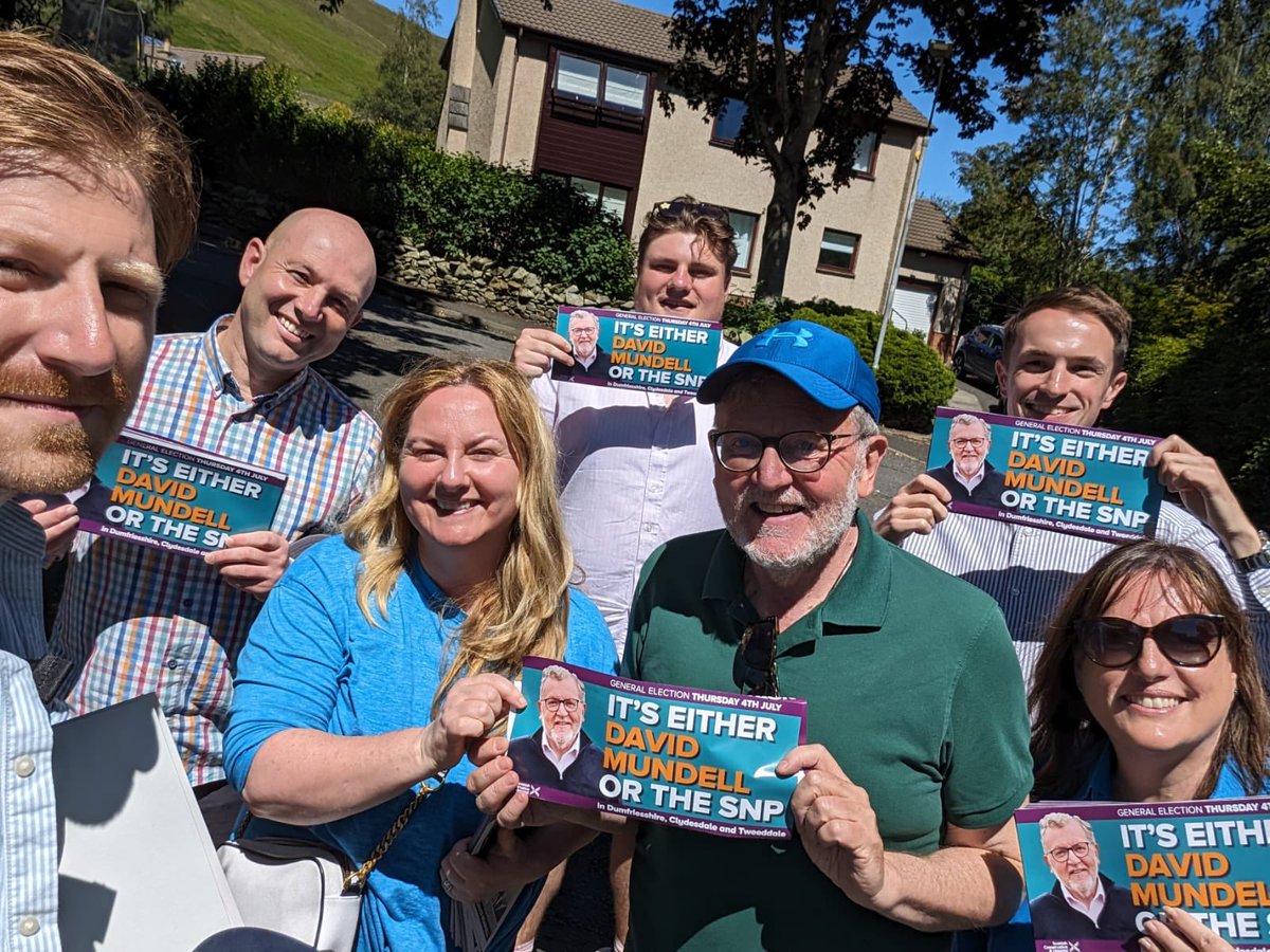 DavidMundellDCT's tweet photo. Thanks to everyone who has helped so far. Now for the final push over the next couple of days! Only a vote for me in Dumfriesshire Clydesdale &amp; Tweeddale can stop the SNP here. 🗳️@ScotTories https://t.co/u2eu9sDsj5