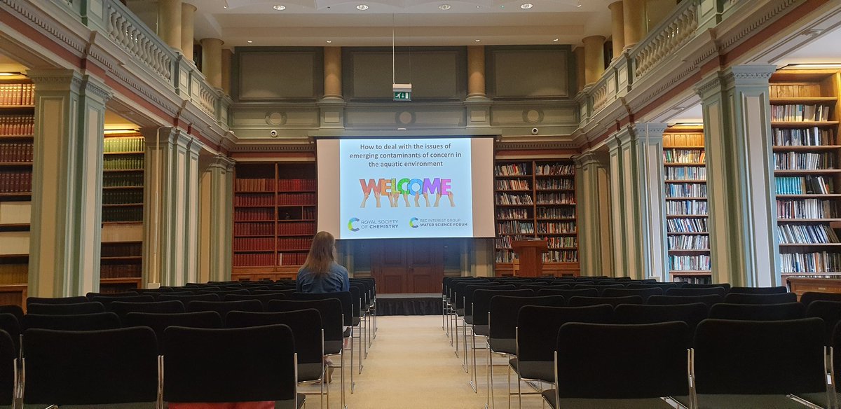 RSC Water Sci Forum (@rsc_wsf) on Twitter photo We're here at the <a href="/RoySocChem/">Royal Society of Chemistry</a>'s
#BurlingtonHouse for the #emergingcontaminants conference.
#AquaticEnviroment #WaterScience We're here at the <a href="/RoySocChem/">Royal Society of Chemistry</a>'s
#BurlingtonHouse for the #emergingcontaminants conference.
#AquaticEnviroment #WaterScience