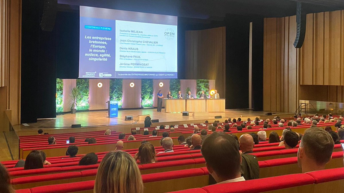 GwenneG 🚀 (@gwenneg_bzh) on Twitter photo Hier c'était l'Open de l'international "Les entreprises qui osent le monde !" by <a href="/BCInter/">Bretagne Commerce International (BCI)</a> 🚀. Nous y étions ! #OPENBCI2024 est un event unique pour échanger avec des acteurs économiques et découvrir des entreprises ancrées en Bretagne qui se développent à l'international 🌏 Hier c'était l'Open de l'international "Les entreprises qui osent le monde !" by <a href="/BCInter/">Bretagne Commerce International (BCI)</a> 🚀. Nous y étions ! #OPENBCI2024 est un event unique pour échanger avec des acteurs économiques et découvrir des entreprises ancrées en Bretagne qui se développent à l'international 🌏