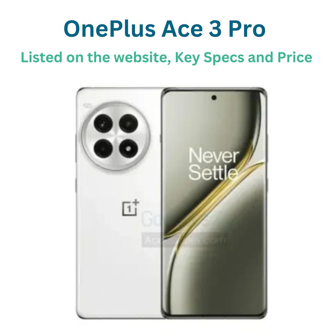 gadgetsaccessor's tweet image. Meet the OnePlus Ace 3 Pro

Check Price and Specs👇
gadgetsandaccessories.com/gadget/oneplus…

#oneplus #oneplusphones #onepluspakistan #ace3pro #smartphone #gadgetsandaccessories #gadgets #accessories #technology #engineering #Pakistan